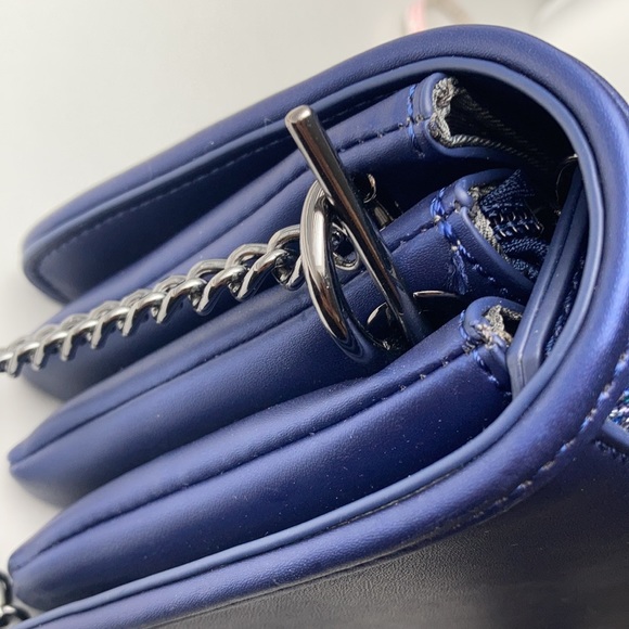 Fiorelli blue glitter cross body bag - Picture 7 of 7